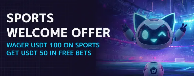 StealthBet Sports Welcome Offer 50 USDT free bets